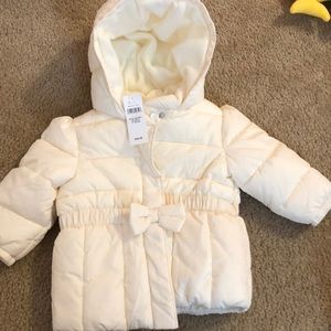 Baby Gap cream winter coat